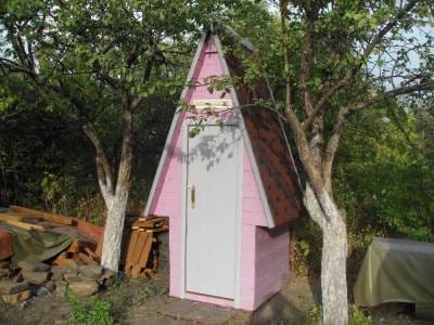 дачный туалет фото