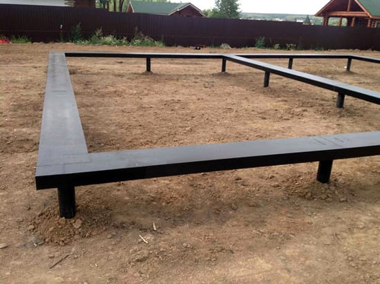 делаем свайный фундамент своими руками