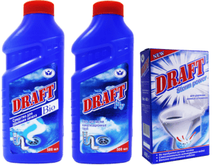 Прочистка канализационных труб с помощью химических средств