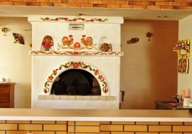 Печь может занимать до 5% площади комнаты