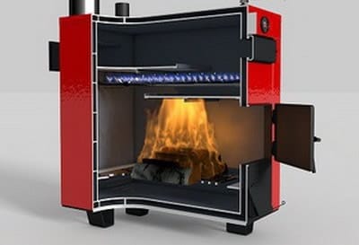 Пиролизные котлы: модель с верхней камерой дожига