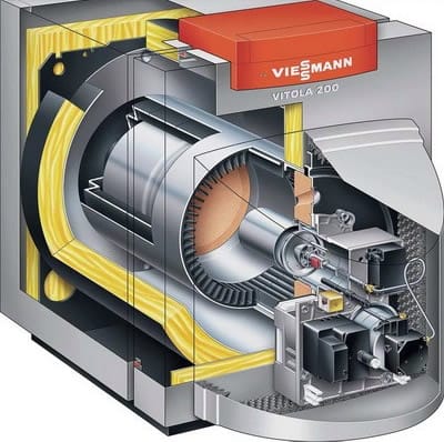  Отопительные котлы для частного дома: приборы , работающие на жидком топливе