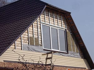 Крепление утеплителя к металлической обрешетке