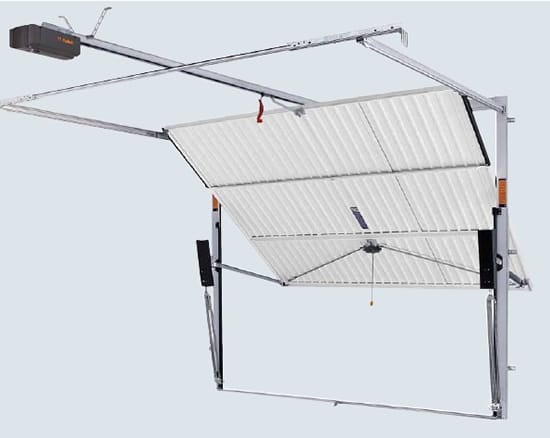 Механизм подъемно-поворотных ворот