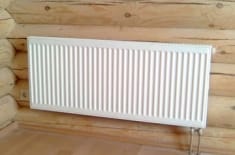 Радиаторное отопление в деревянном доме