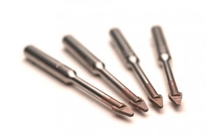 Перьевидные сверла по кафельной плитки выглядят следующим образом