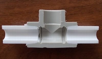 Монолитное соединение полипропиленовых труб с фитингом