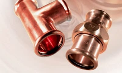 Медные трубы и фитинги: пресс-фитинги Медные трубы и фитинги: пресс-фитинги