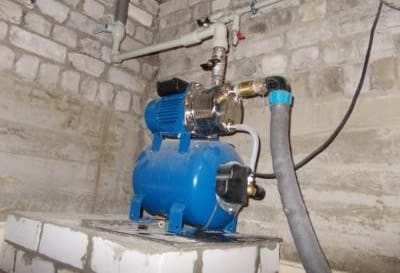 Установка станции в подвале