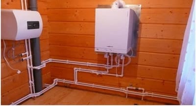 Двухконтурный газовый котел настенного размещения 