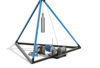 Ударно-канатная бурильная установка