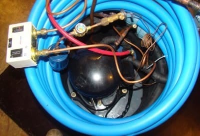 Самодельный тепловой насос вода-вода