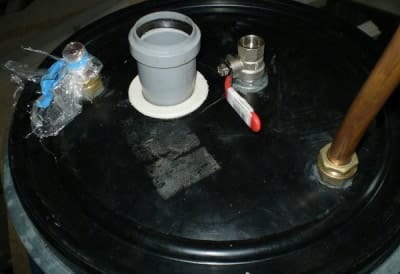 Испаритель для теплового насоса вода-вода