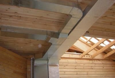 Воздуховоды для теплового насоса "воздух-воздух"