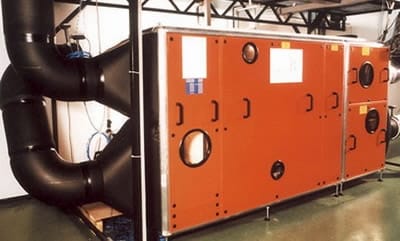 Климатический комплекс для обработки воздуха в бассейне