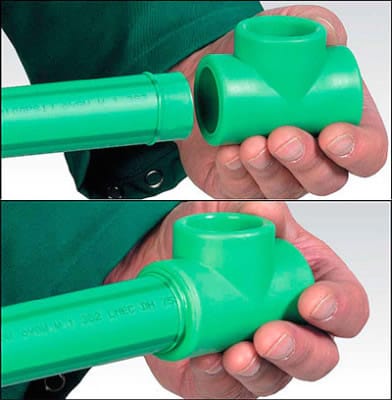 Вставляем трубу